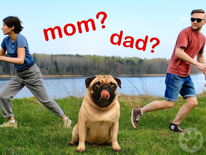 Pug pai ou mãe